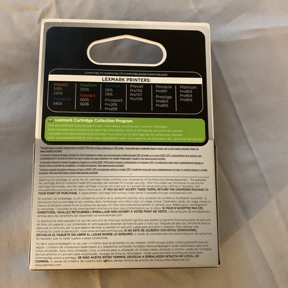 Lexmark 100 Ink -NEW - Picture 3 of 8